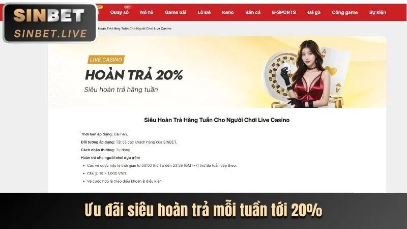 Hoàn trả Nổ Hũ hàng tuần
